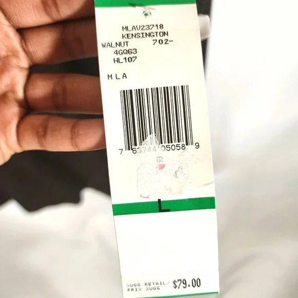 Jones New York Signature Brown Pull Over Sweater with Copper Accents. Size L. - Picture 5 of 7